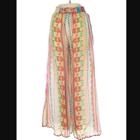 Johnny Was Mariah Ikat-Print Pants - Picture 4 of 8